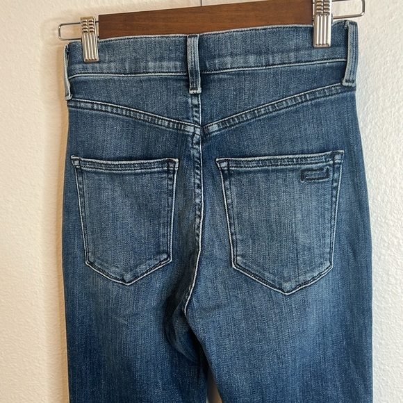 AYR The Riser High Rise Skinny Jeans in Neon Jupiter Size 25 - Picture 8 of 8